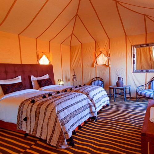 luxury desert tent